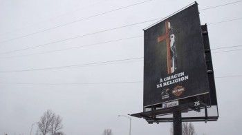 CANADA-QUEBEC-RELIGION-ADVERTISING