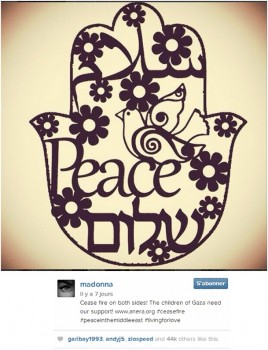 madonna peace