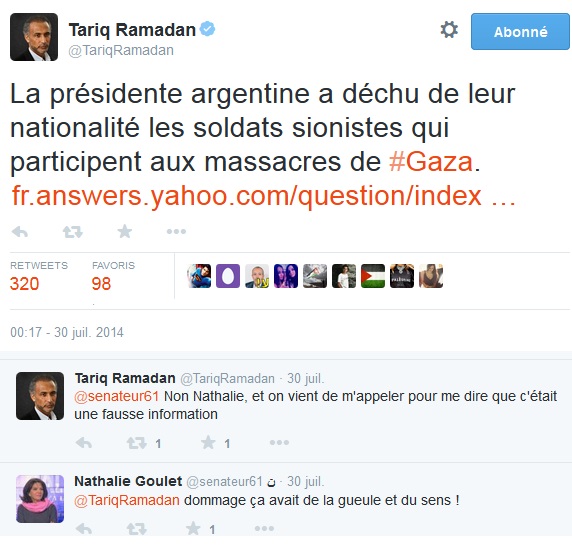 ramadan twitter argentine tsahal hoax